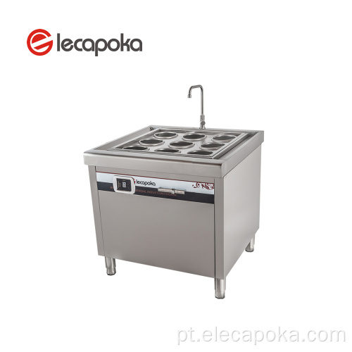 Cooker de massas automáticas para restaurante